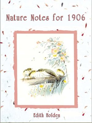 cover image of Nature Notes for 1906